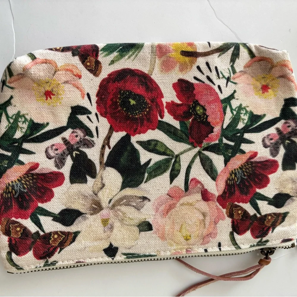Two Printed Canvas Pouches *NEW*